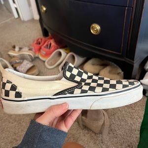 Checkered Vans